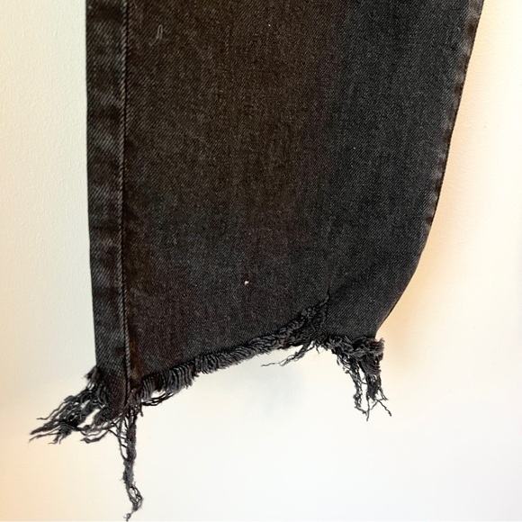 J Brand Jules Undercover Destruct Black Raw Hem Ankle Jeans - Picture 11 of 11